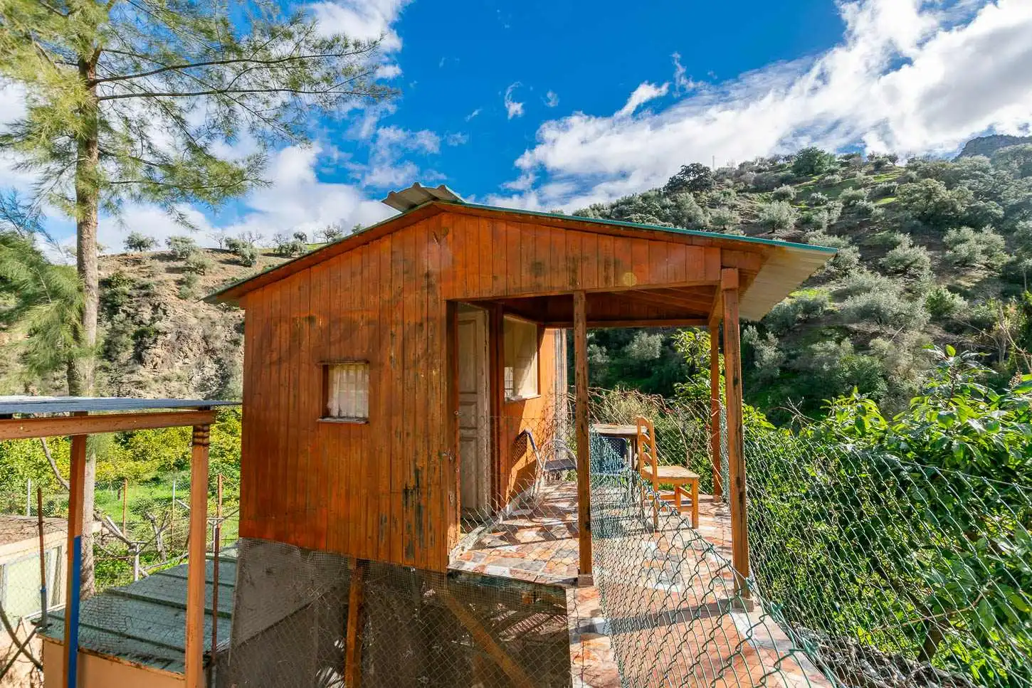 Außenansicht von Haus oder Chalet zum Verkauf in Comares mit Terrasse und Schwimmbad