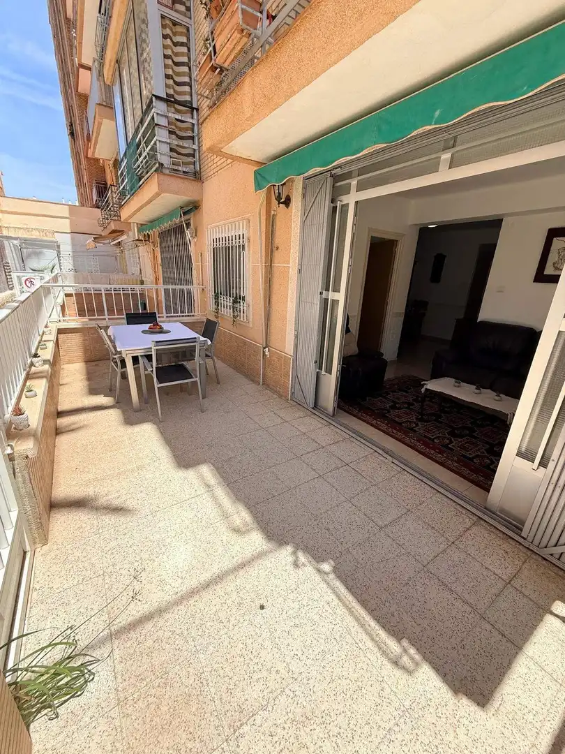 Terrasse von Wohnung zum Verkauf in Santa Pola mit Terrasse, Möbliert und Balkon