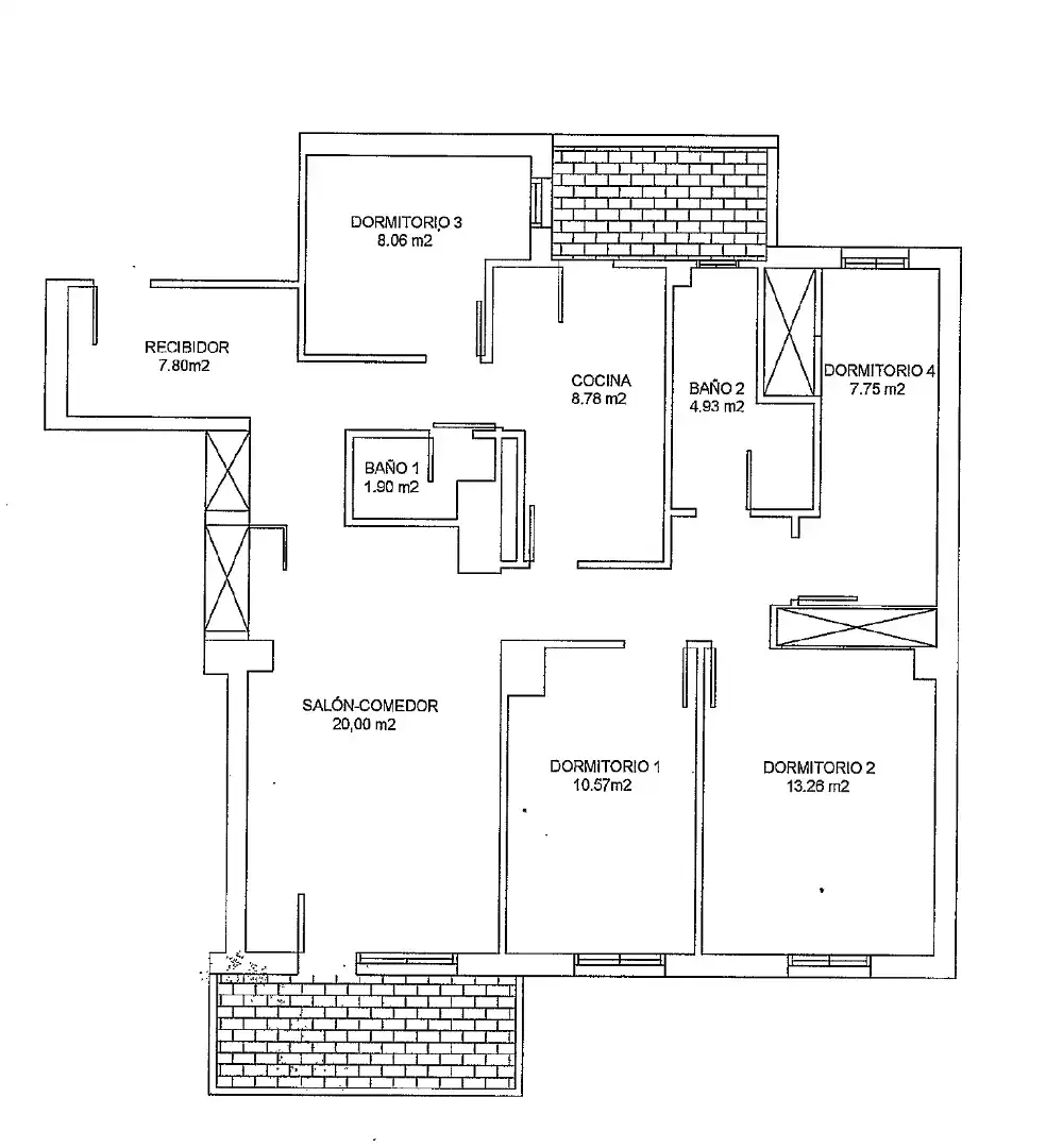 Piso en venta en  Pamplona / Iruña con Calefacción, Parquet y Terraza