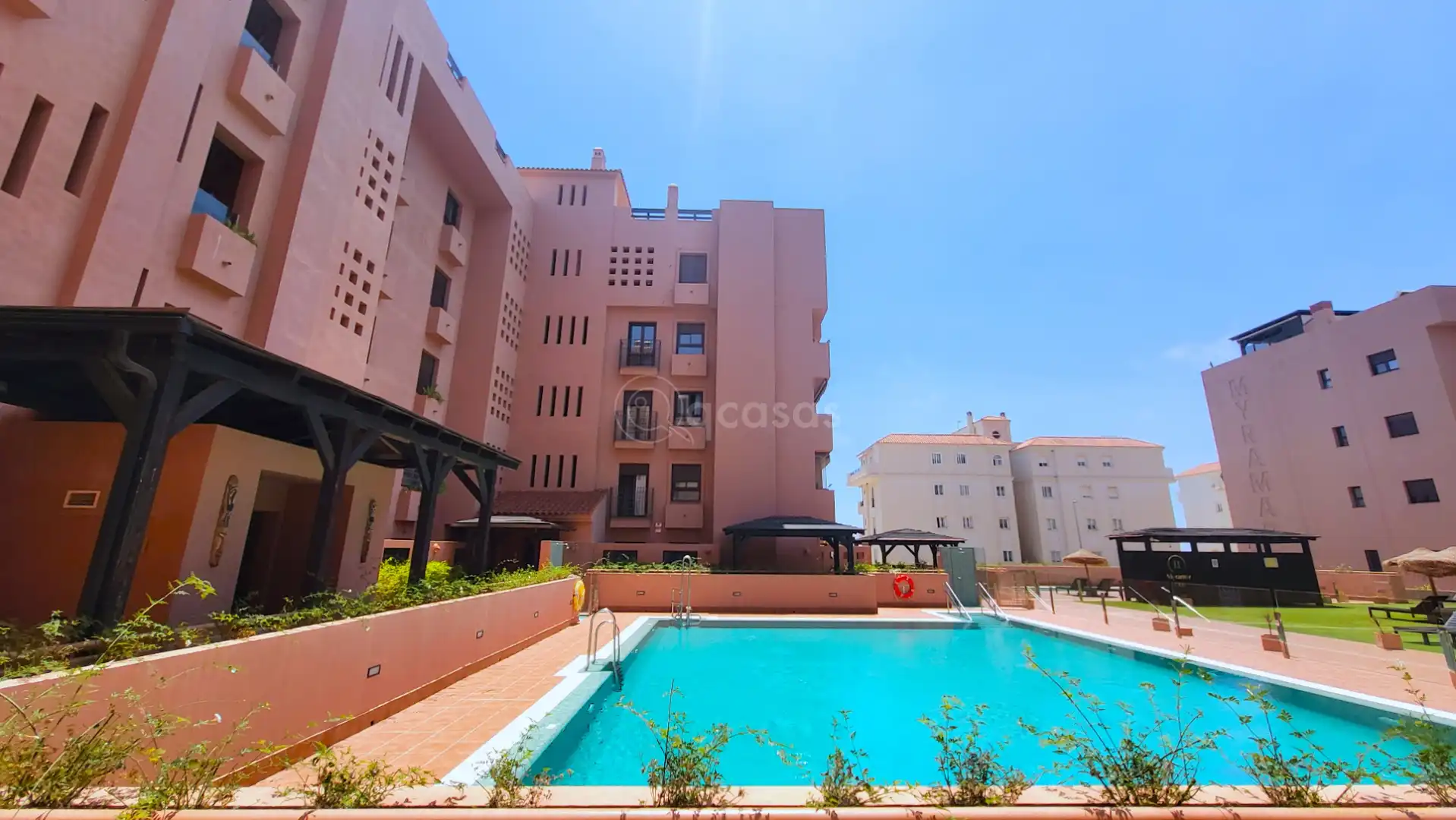 Swimming pool of Flat for sale in Benalmádena  with Air Conditioner, Terrace and Furnished