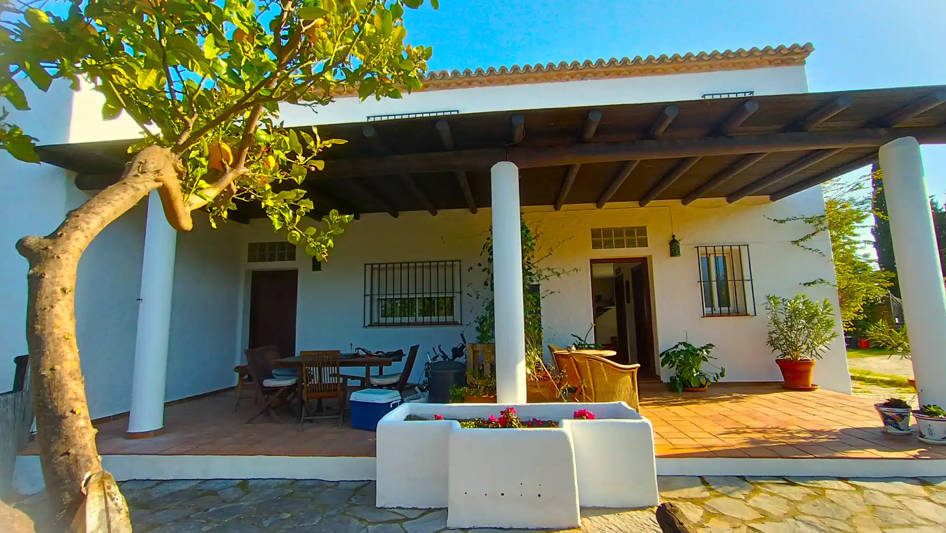 Jardín de Finca rústica en venta en Estepona con Aire acondicionado, Calefacción y Jardín privado