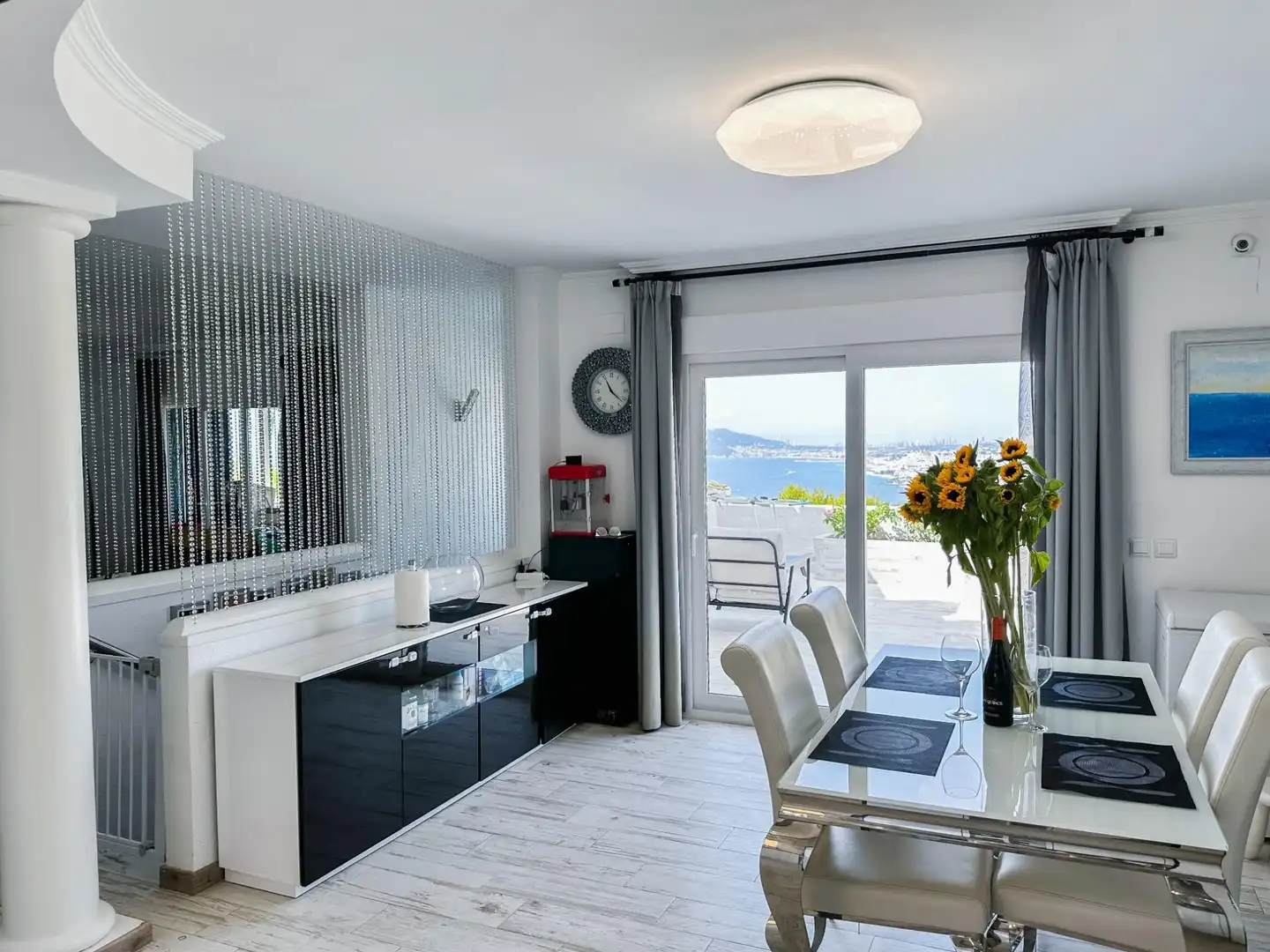 Comedor de Casa o chalet en venta en Altea con Aire acondicionado, Jardín privado y Terraza