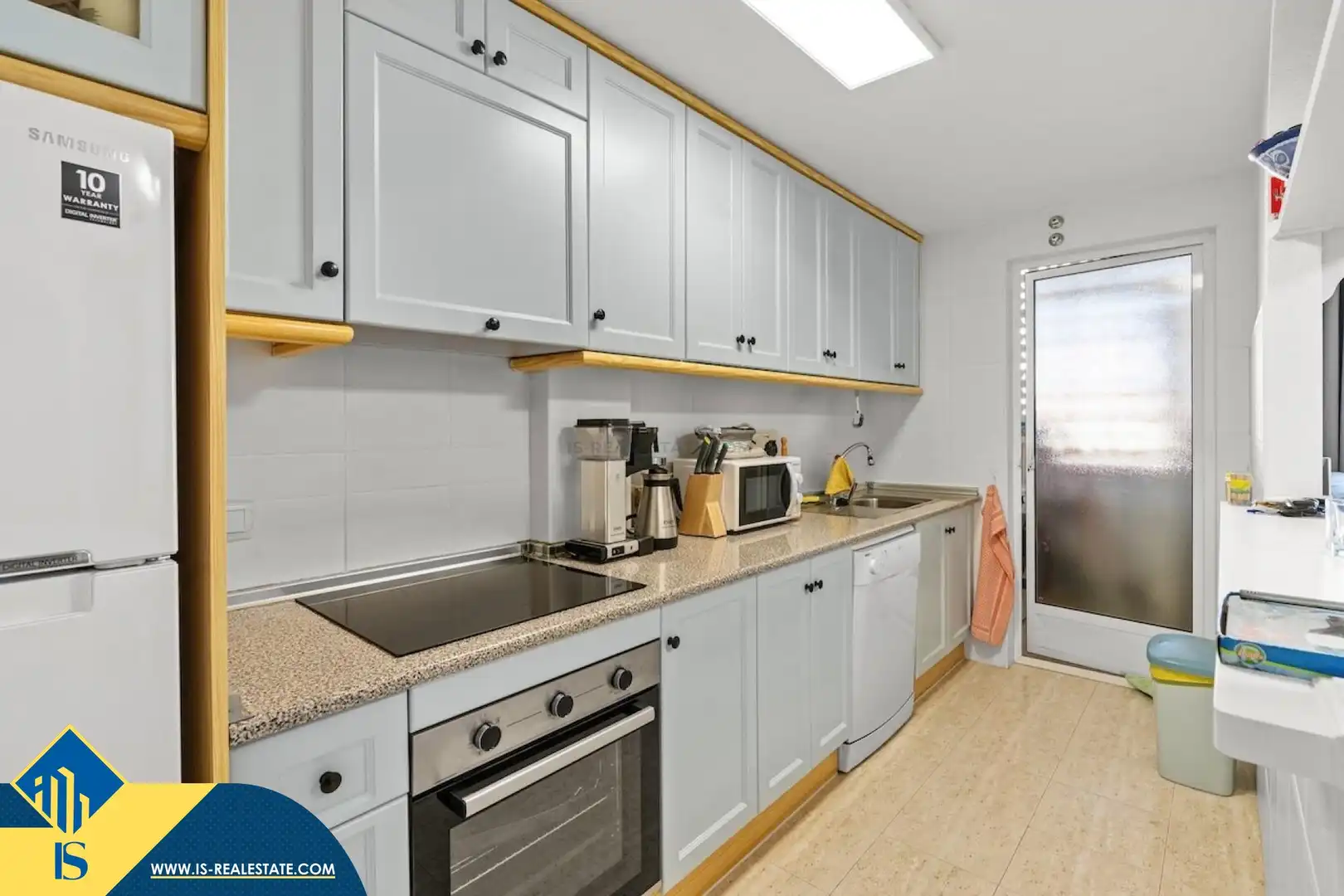 Kitchen of Flat for sale in Santa Pola  with Terrace, Furnished and Community pool