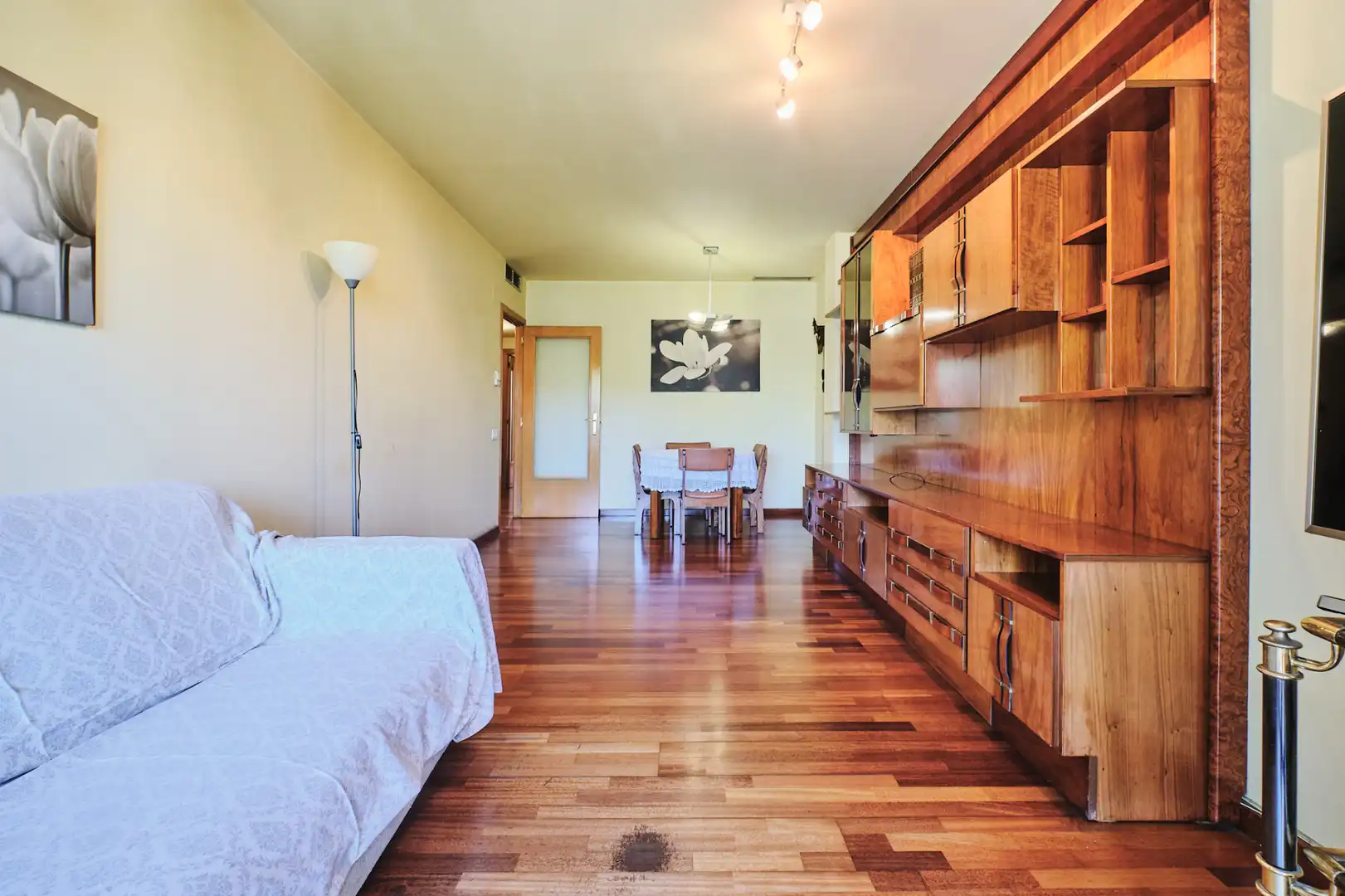 Sala de estar de Piso en venta en Barcelona con Aire acondicionado, Calefacción y Balcón