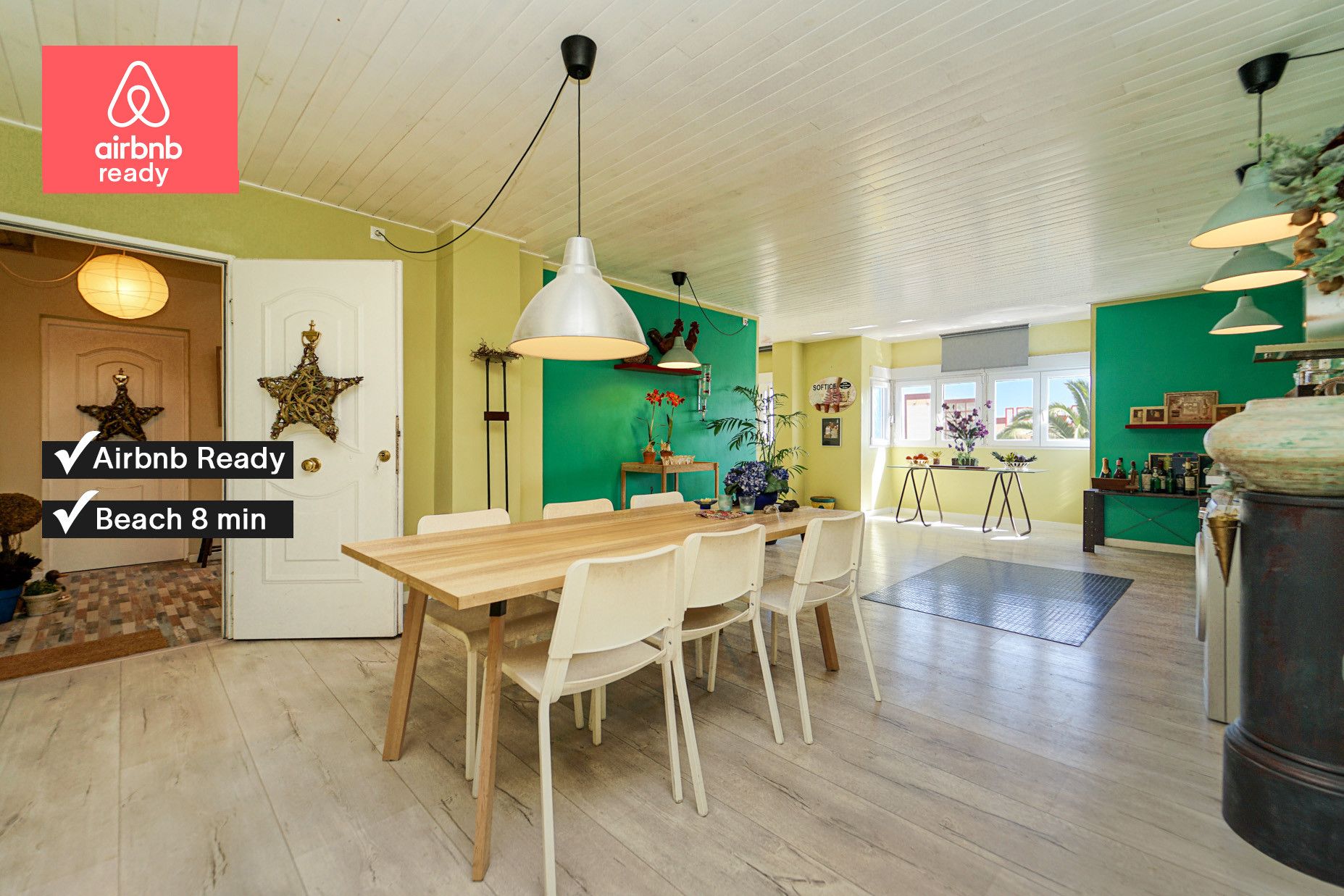 Menjador de Apartament en venda en Telde amb Terrassa, Moblat i Internet