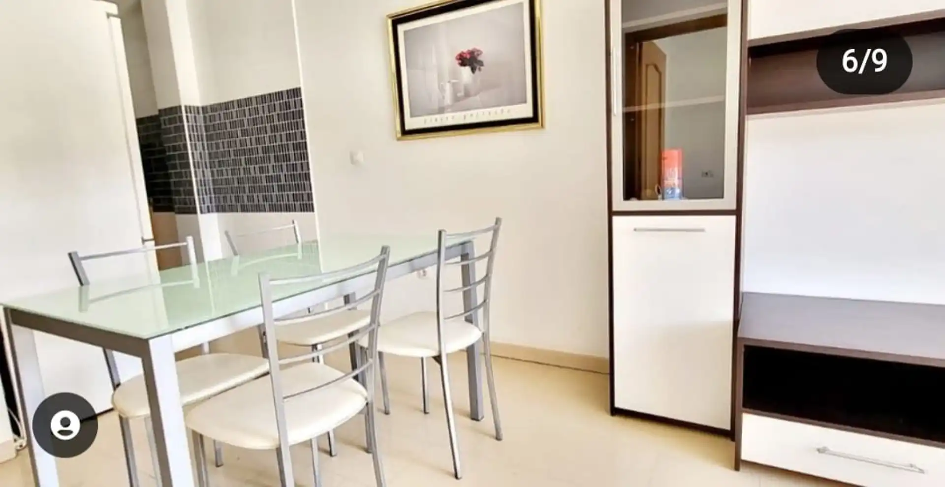 Comedor de Apartamento en venta en Vilamarxant con Terraza, Trastero y Amueblado