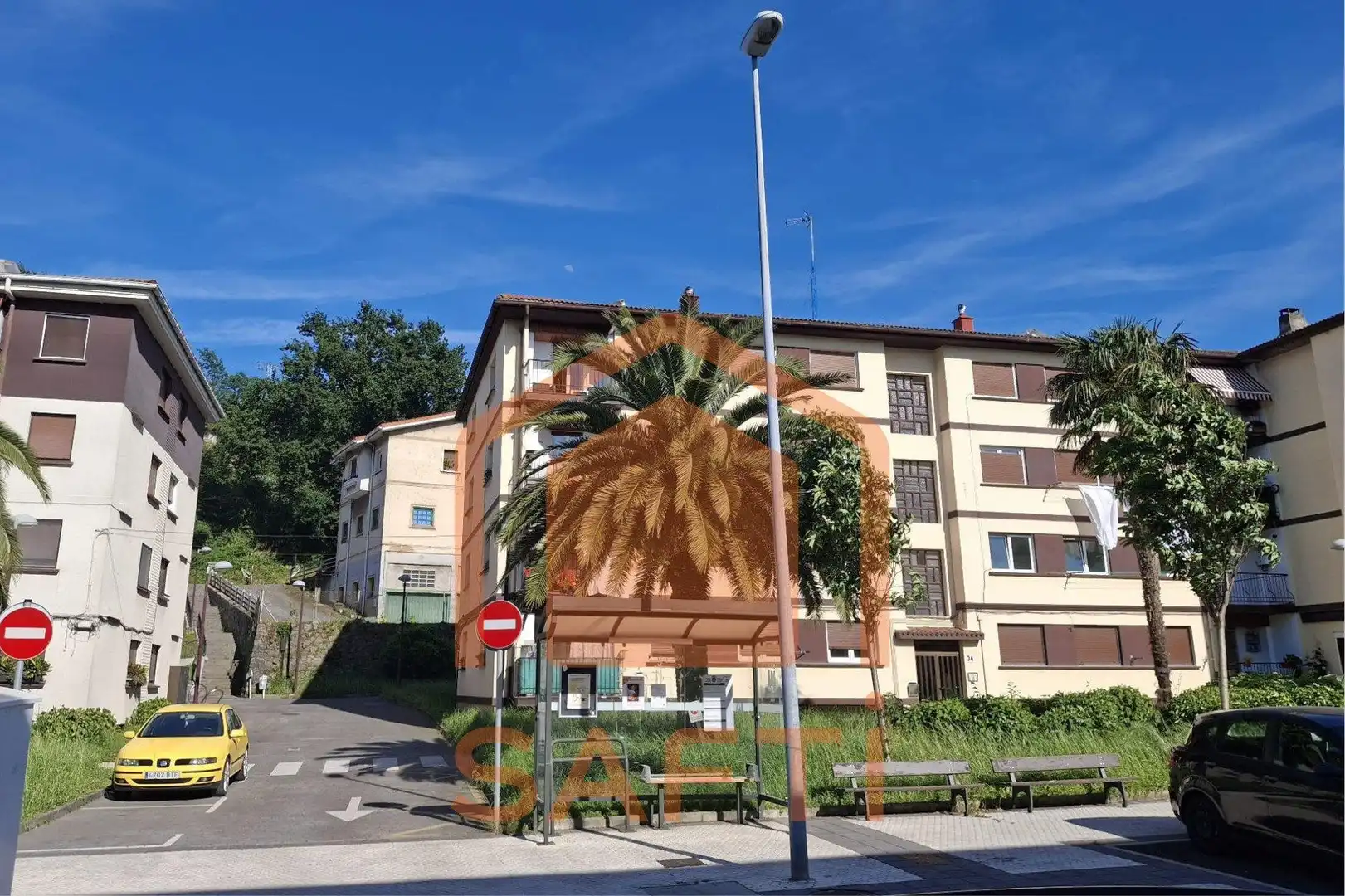 Vista exterior de Pis en venda en Hernani amb Calefacció i Balcó