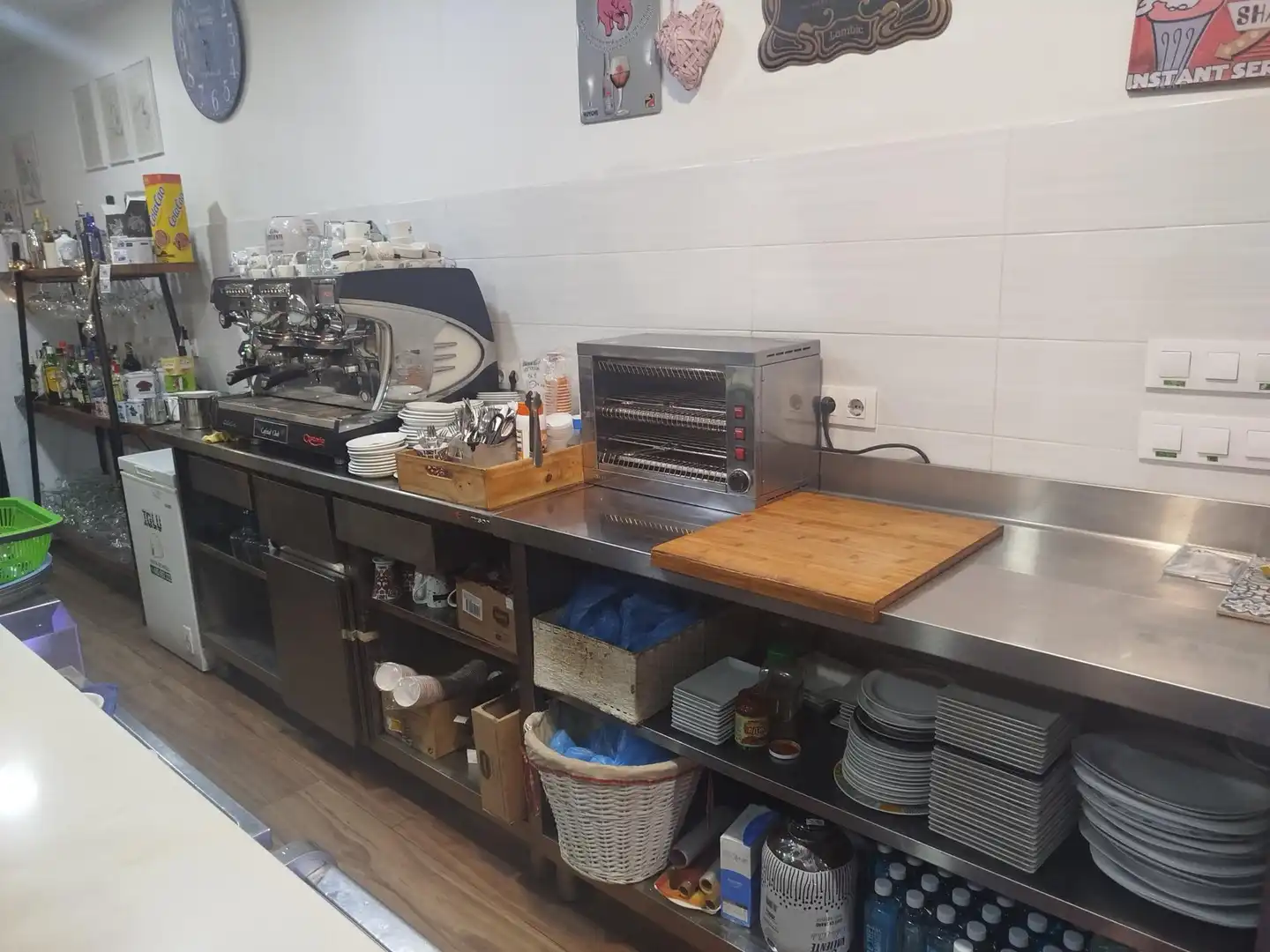 Cocina de Local en traspaso en Manises con Aire acondicionado