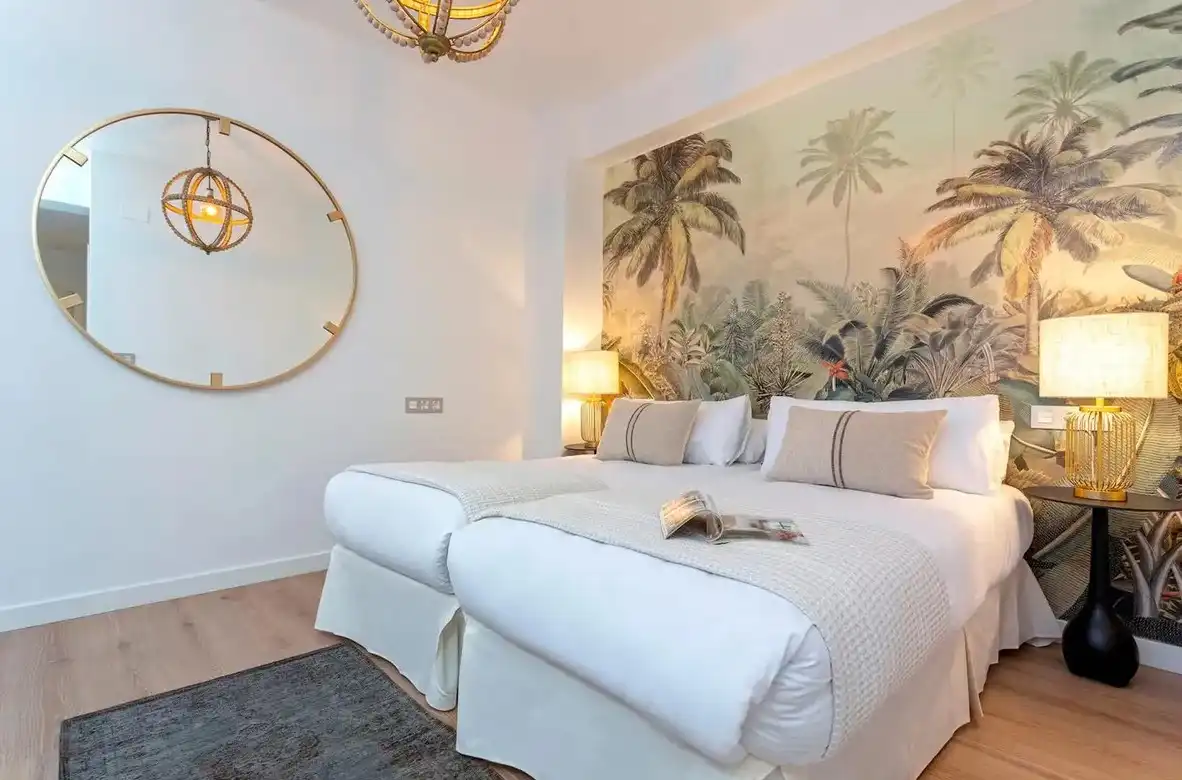 Habitación de Piso de alquiler en Madrid con Aire acondicionado, Amueblado y TV