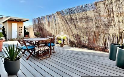 Terrace of Attic for sale in Badalona  with Heating, Terrace and Balcony