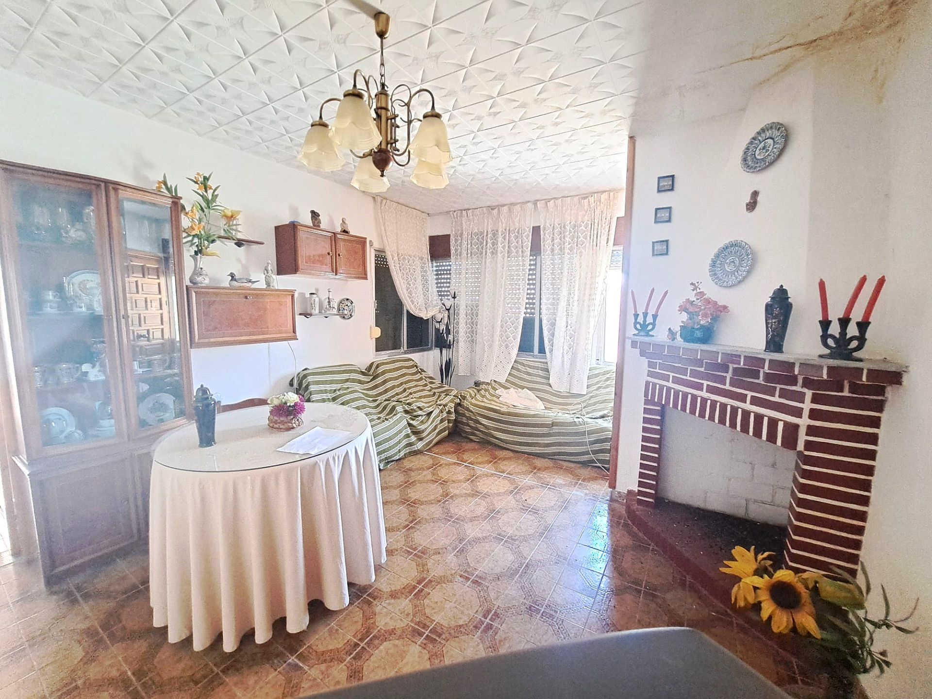 Living room of House or chalet for sale in Chauchina  with Private garden, Furnished and Balcony
