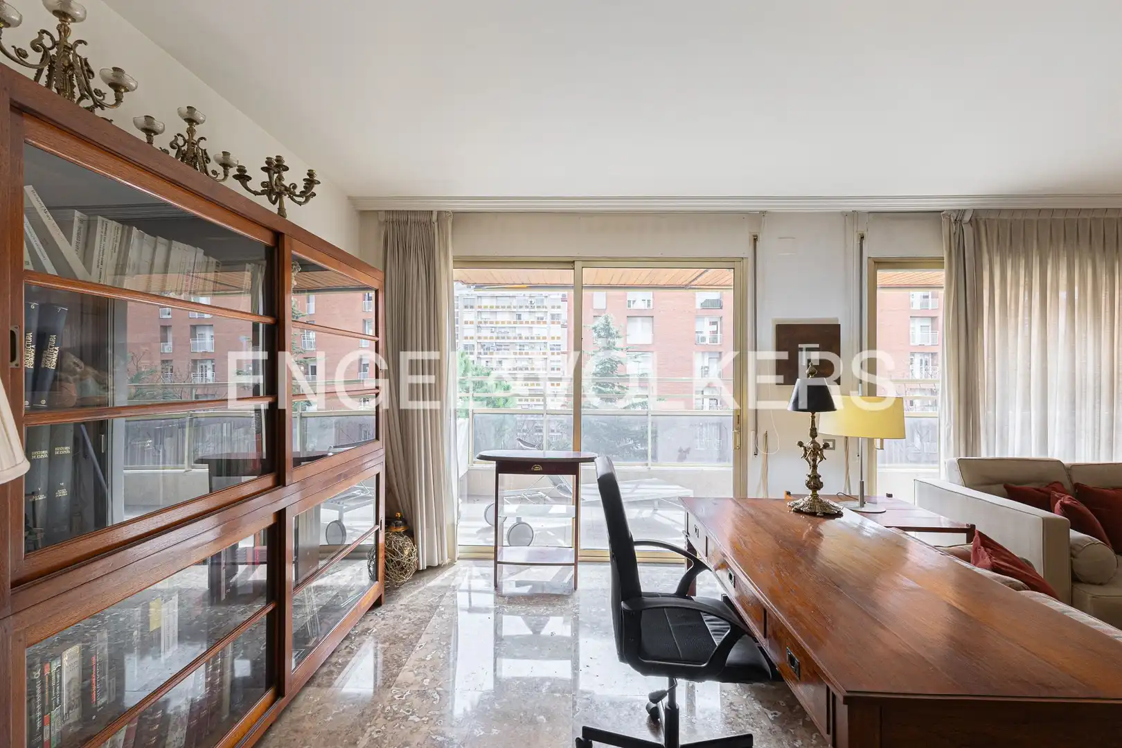Dining room of Flat for sale in Barcelona  with Air Conditioner, Heating and Private garden