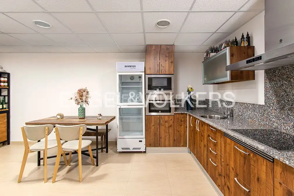 Cocina de Casa o chalet en venta en Gijón  con Calefacción, Jardín privado y Terraza