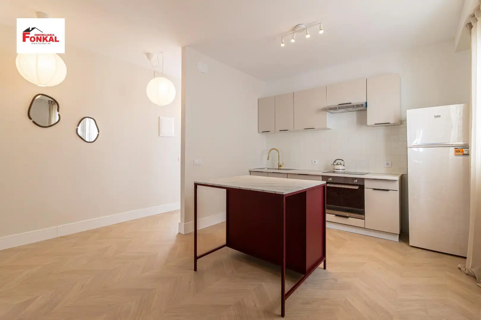 Kitchen of Flat for sale in Jerez de la Frontera  with Parquet flooring, Storage room and Furnished