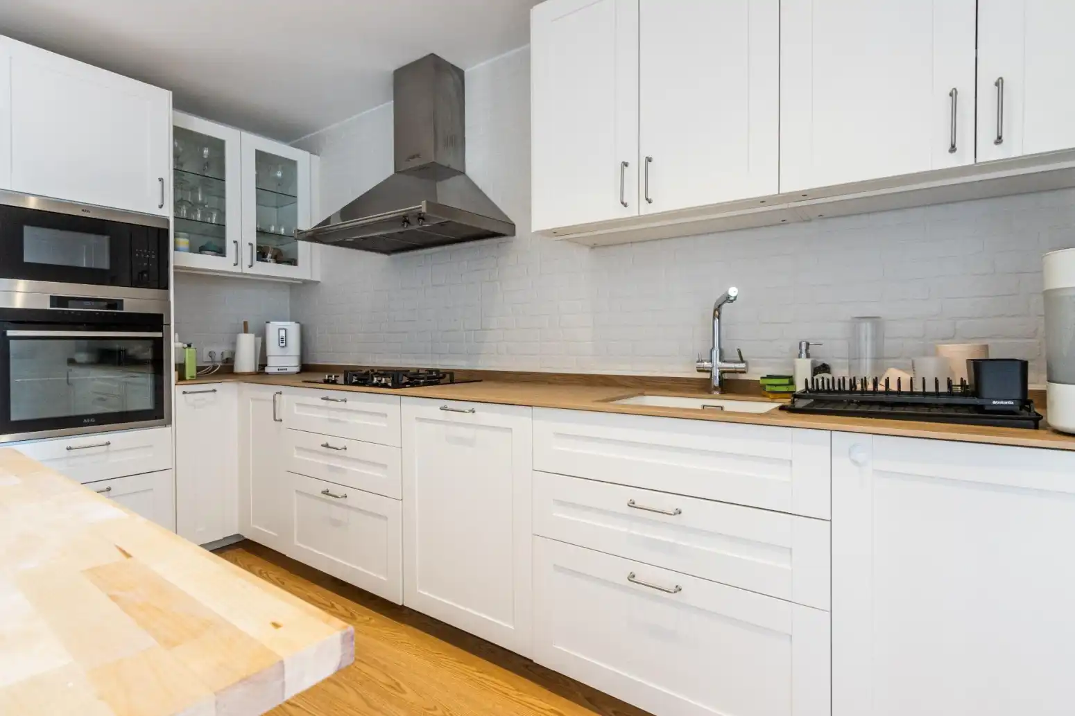 Cocina de Piso en venta en Terrassa con Calefacción, Parquet y Terraza