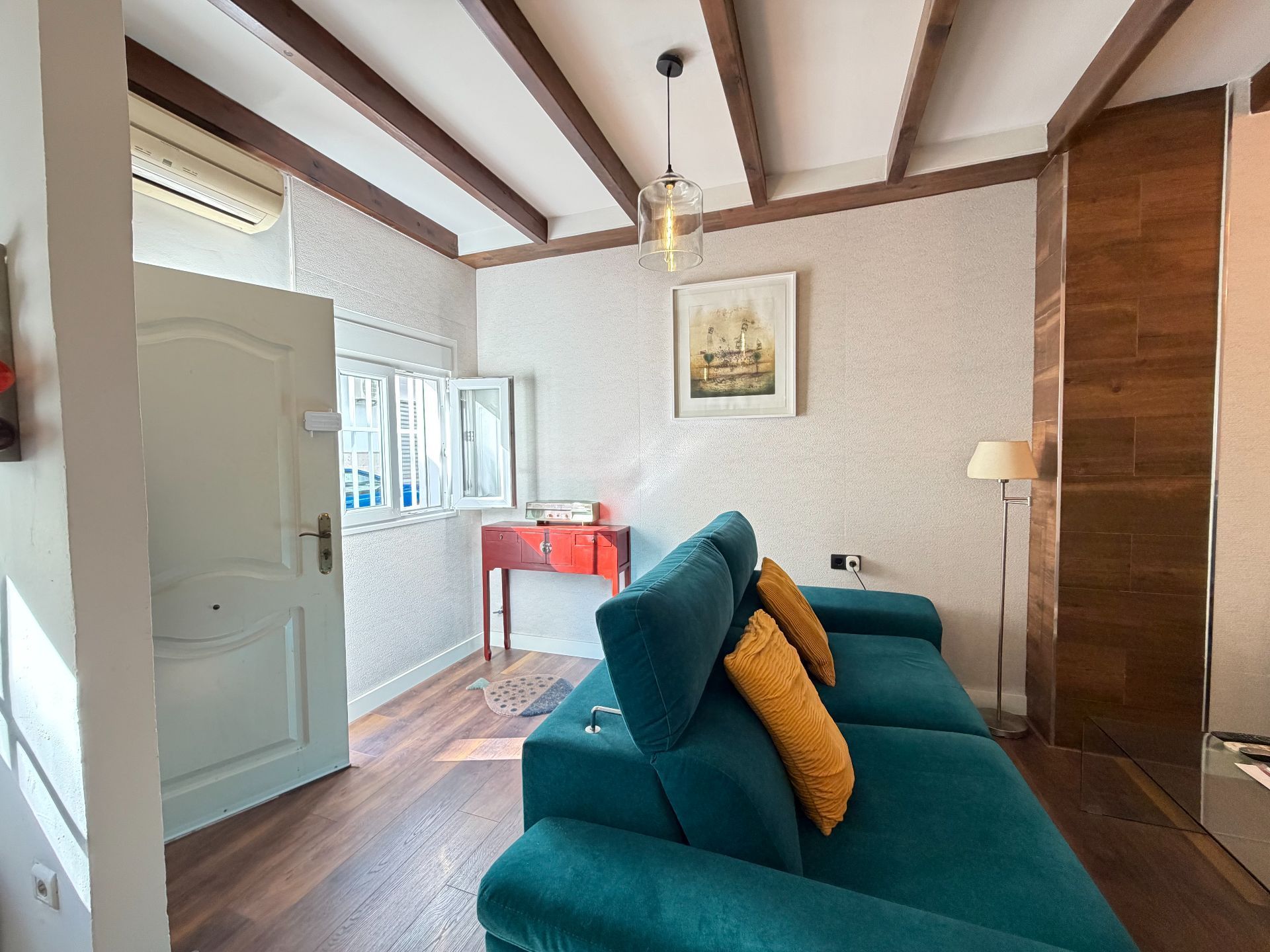 Sala d'estar de Casa o xalet en venda en Málaga Capital amb Aire condicionat