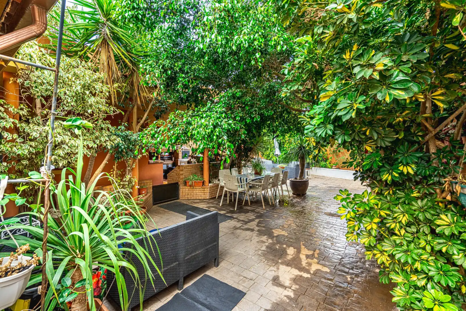 Terraza de Casa adosada en venta en San Cristóbal de la Laguna con Jardín privado, Terraza y Trastero