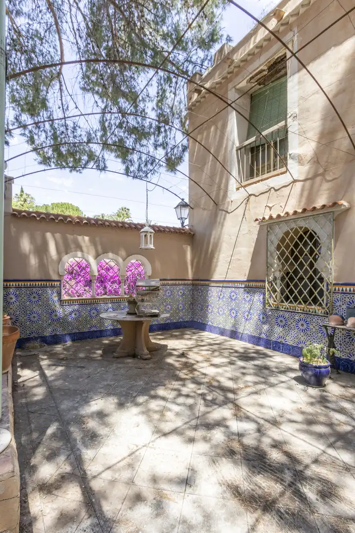 Jardí de Casa adosada en venda en Náquera amb Jardí privat i Piscina
