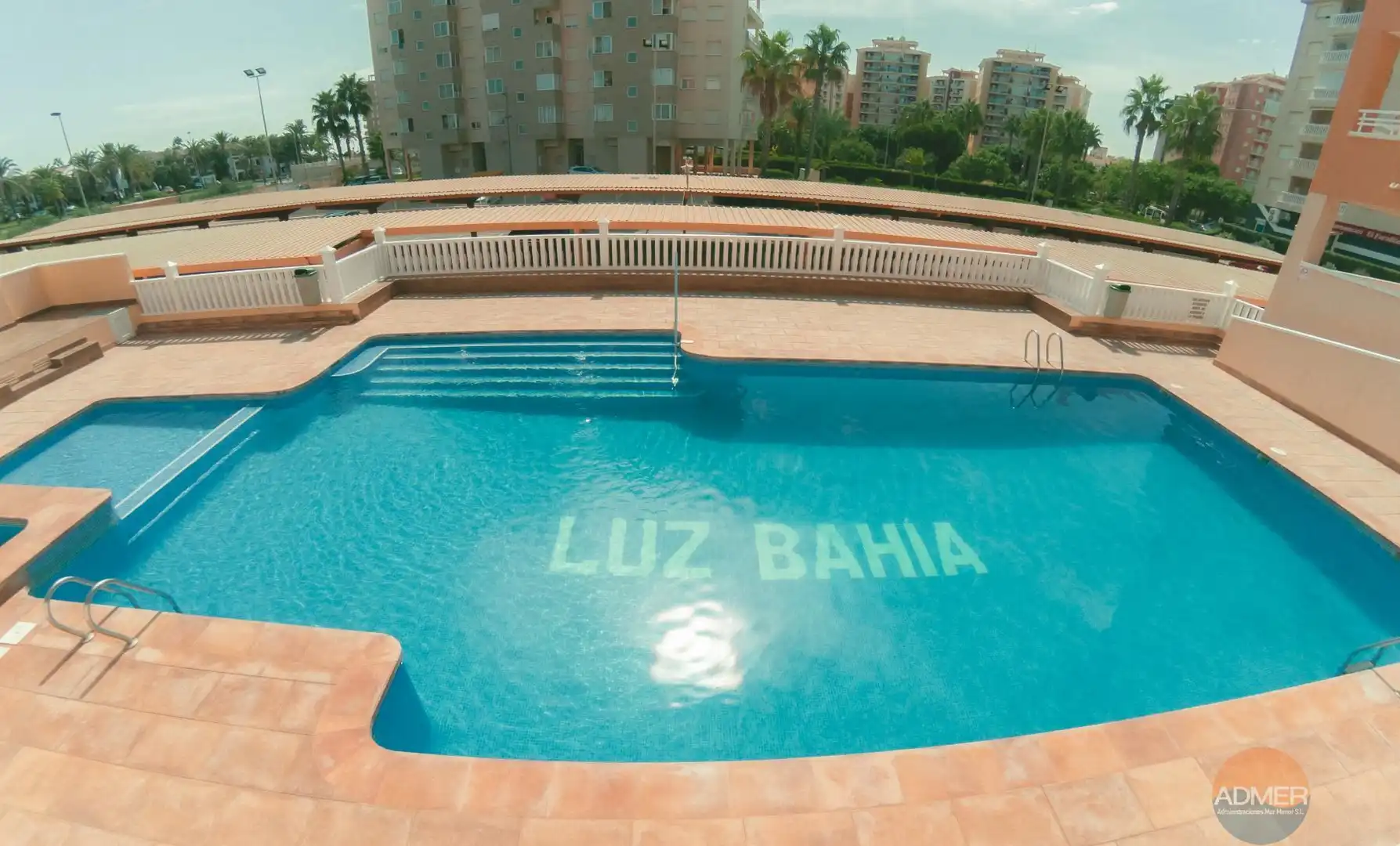 Swimming pool of Apartments for sale in La Manga del Mar Menor  with Terrace, Furnished and Community pool