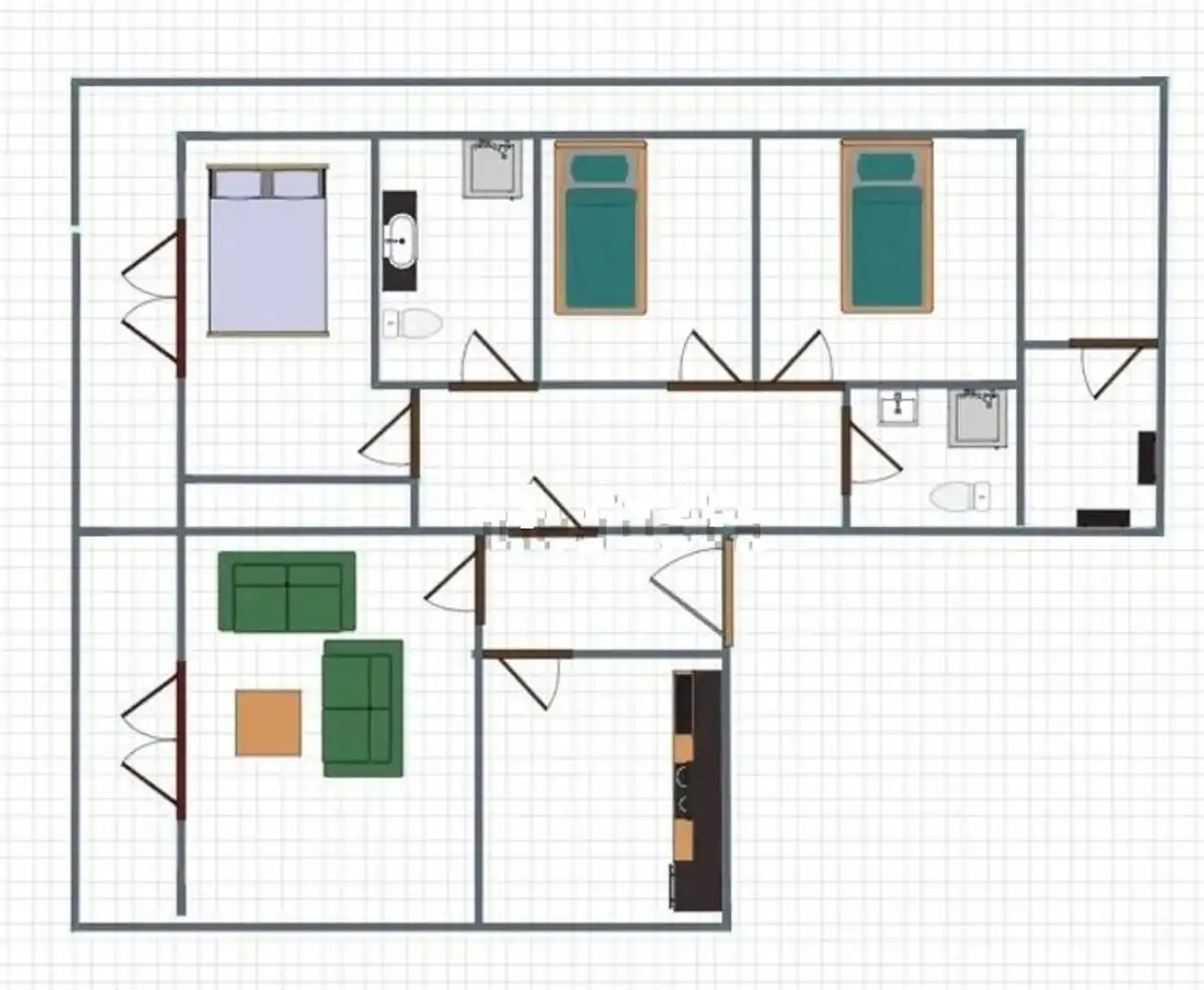 Piso en venta en Alicante / Alacant con Aire acondicionado, Calefacción y Jardín privado