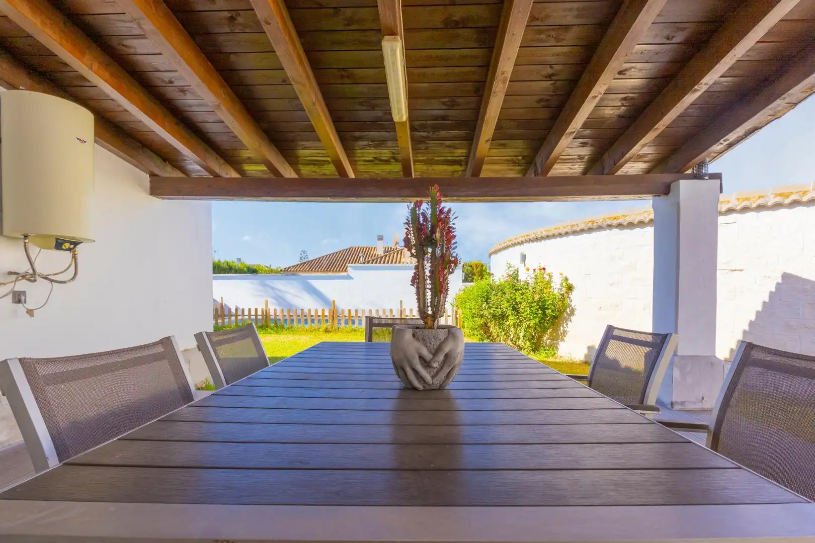 Terrassa de Casa o xalet en venda en Montequinto amb Aire condicionat, Calefacció i Jardí privat
