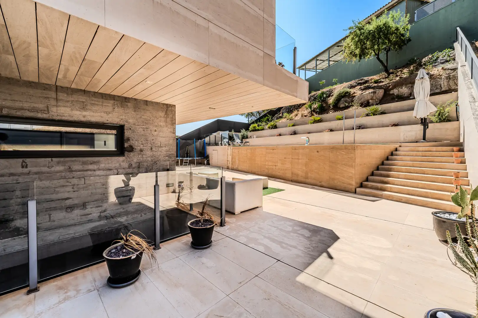 Terrassa de Casa o xalet en venda en Tàrrega amb Aire condicionat, Jardí privat i Terrassa