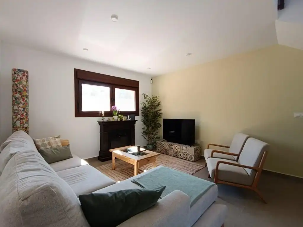 Sala de estar de Casa o chalet en venta en Pilar de la Horadada con Aire acondicionado, Calefacción y Jardín privado
