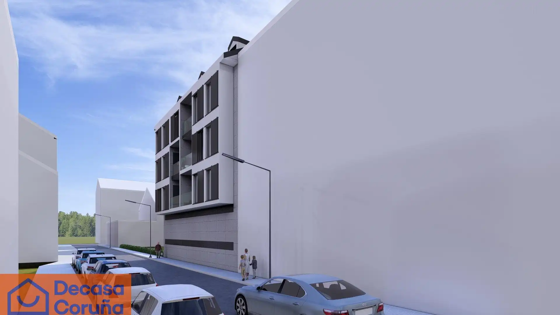 Vista exterior de Piso en venta en Arteixo con Calefacción, Terraza y Trastero