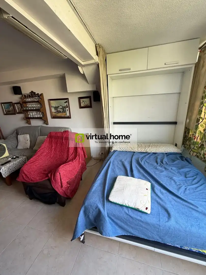 Bedroom of Flat for sale in Benidorm  with Terrace, Furnished and Balcony