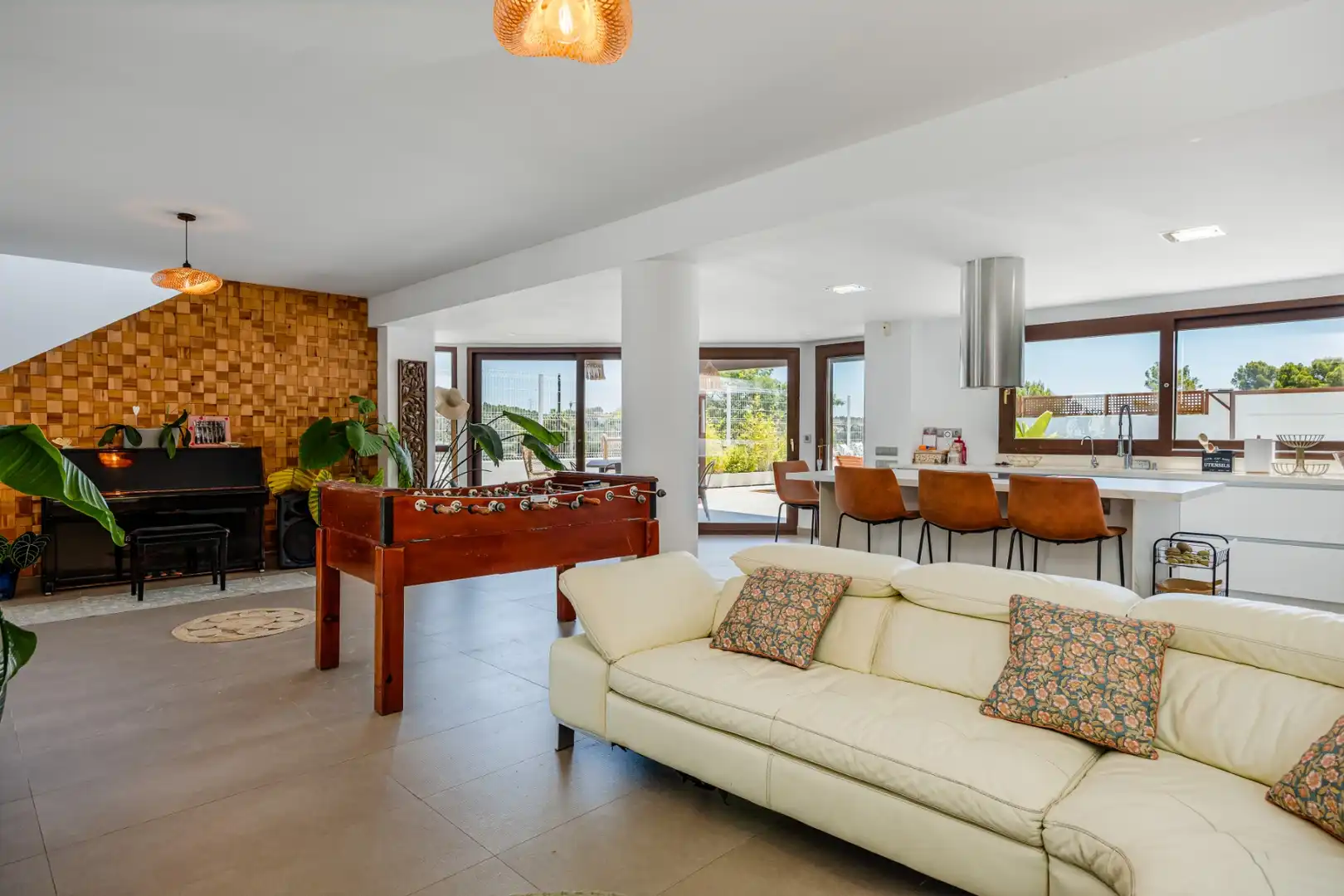 Sala de estar de Casa o chalet en venta en Gandia con Aire acondicionado, Calefacción y Parquet