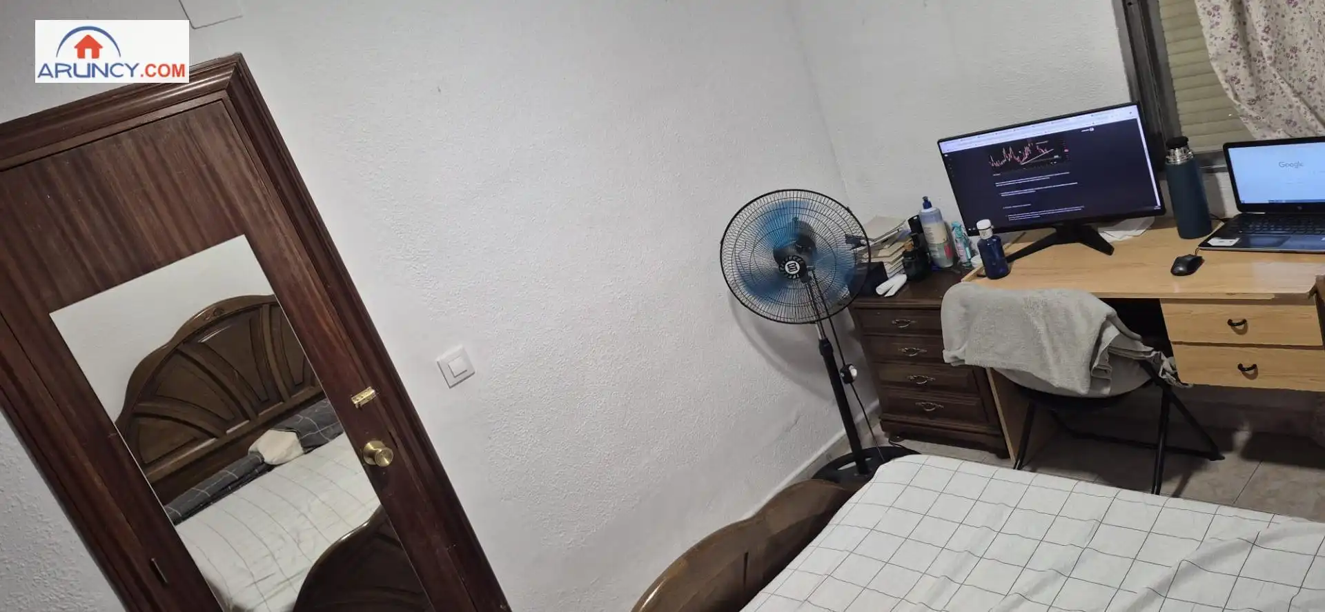 Habitación de Piso de alquiler en Sevilla con Calefacción