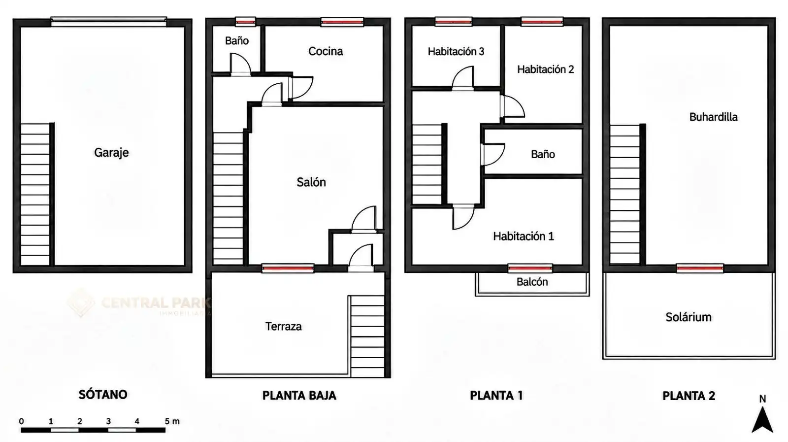 Casa a schiera con terrazza in vendita a Vial de La Sequia, imagen 56