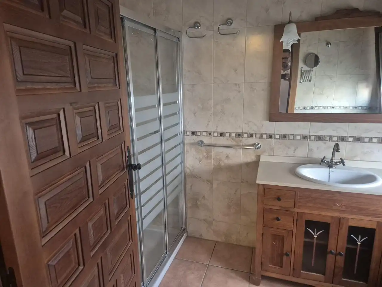 Baño de Finca rústica en venta en Pedro Muñoz con Terraza