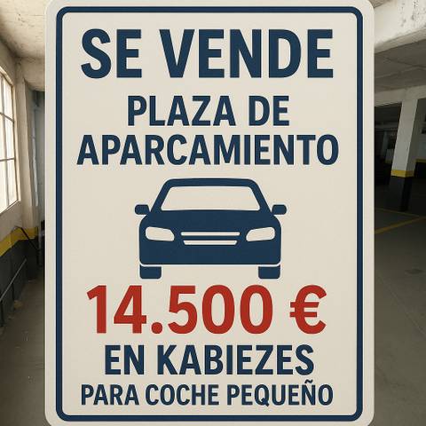 Garaje en Venta en Lauaxeta Kalea en Kabiezes