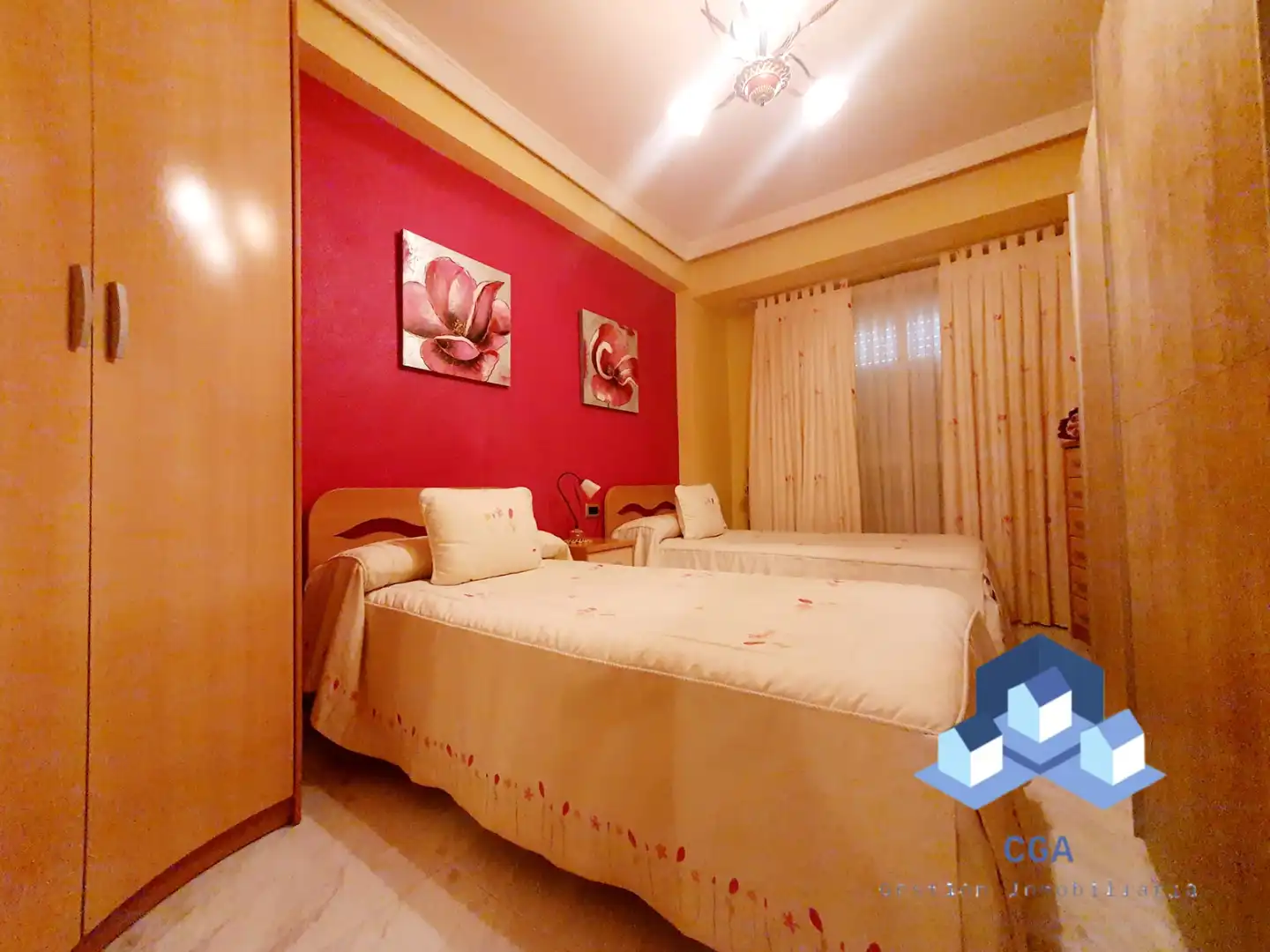 Bedroom of Flat for sale in Lorca  with Storage room, Furnished and Oven
