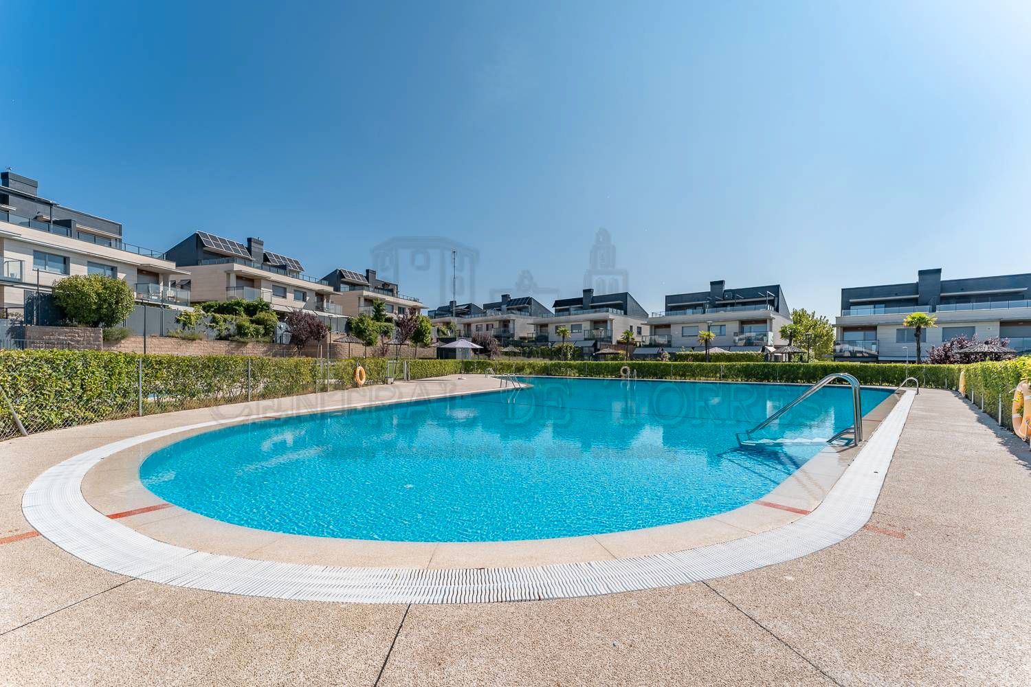 Swimming pool of Single-family semi-detached to rent in Boadilla del Monte  with Air Conditioner, Heating and Private garden