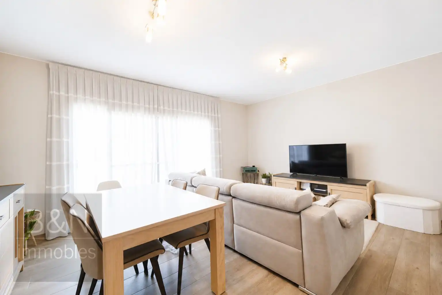 Sala de estar de Piso en venta en Terrassa con Aire acondicionado y Balcón