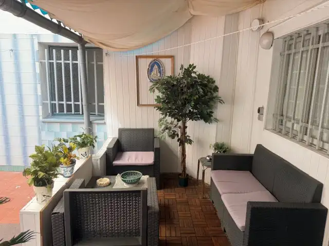 Balcony of Flat for rent in Puertollano  with Air Conditioner, Heating and Furnished