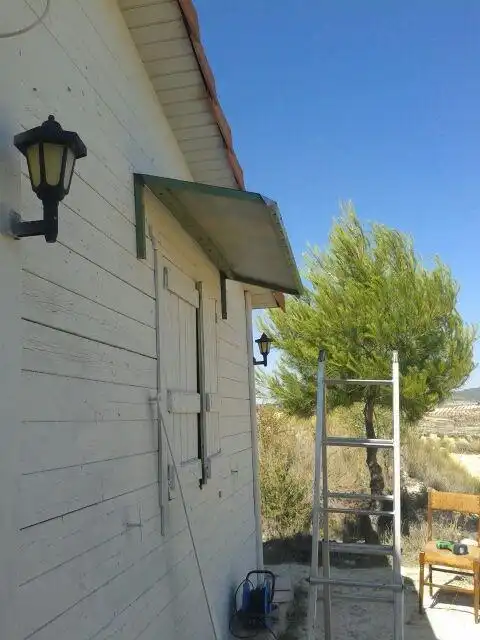 Vista exterior de Finca rústica en venta en Lorca con Terraza y Amueblado