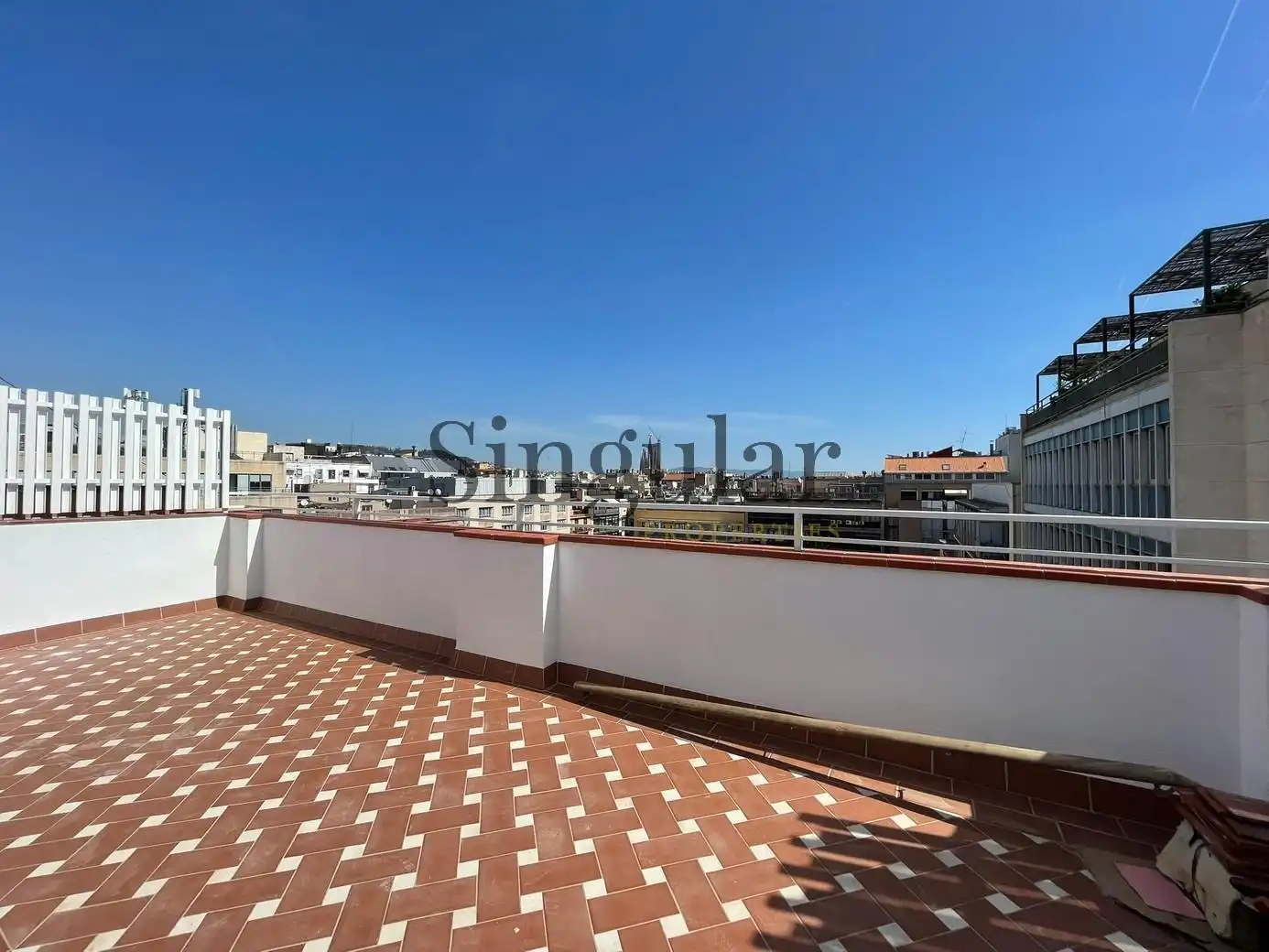 Terraza de Oficina de alquiler en Barcelona con Calefacción y Terraza