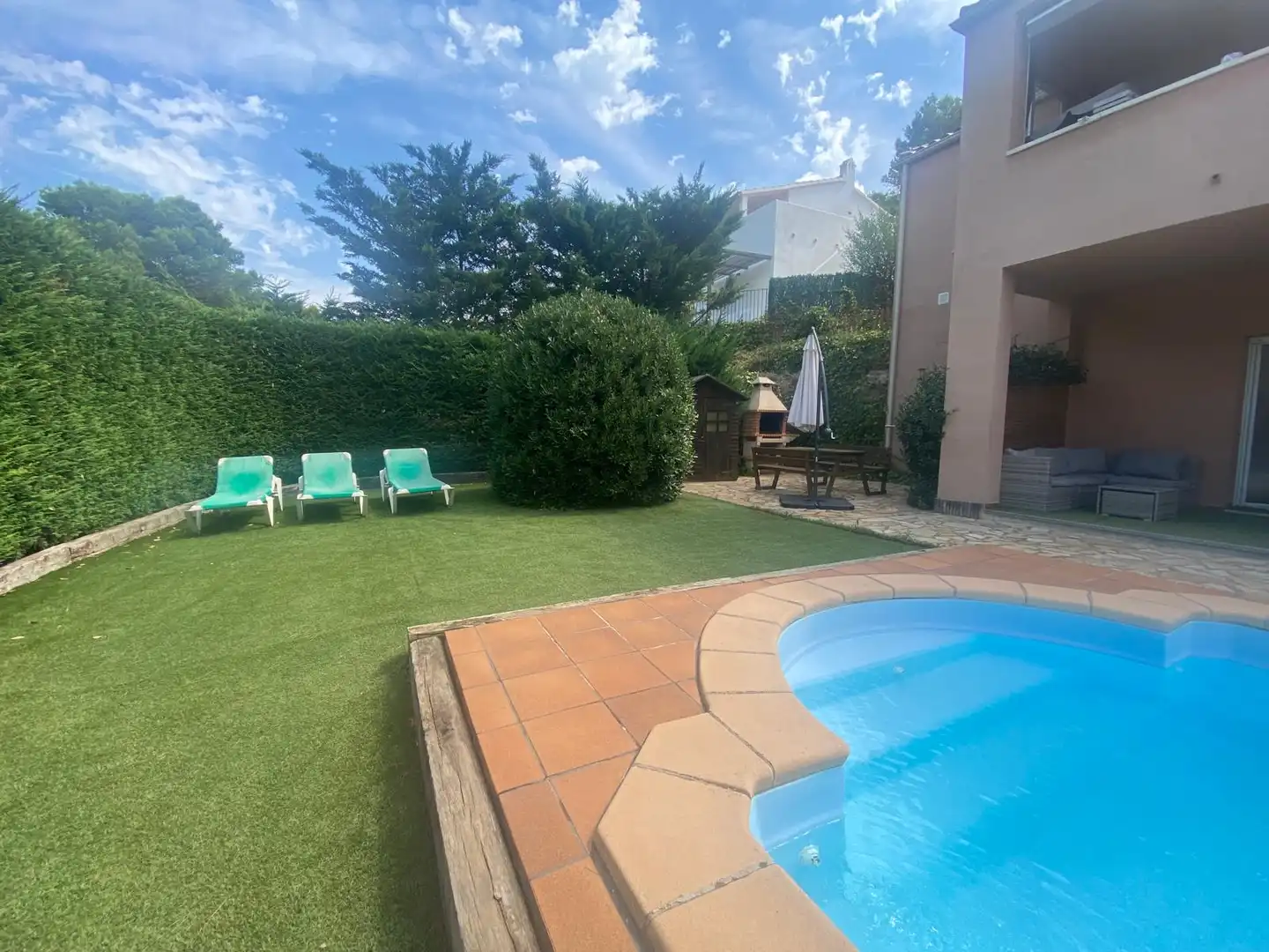 Piscina de Casa o chalet de alquiler en Pals con Jardín privado, Terraza y Piscina