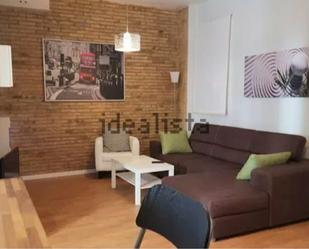 Living room of Flat to rent in  Valencia Capital  with Air Conditioner, Furnished and Oven