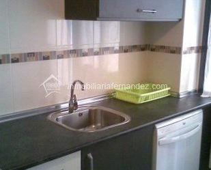 Kitchen of Flat to rent in Cáceres Capital  with Heating, Terrace and Storage room