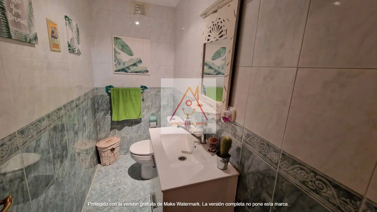 Bathroom of Detached homes for rent in Eivissa  with Air Conditioner, Terrace and Swimming Pool