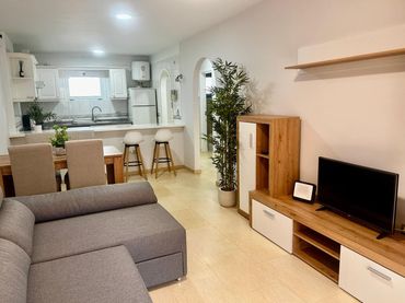 Apartament amb piscina de lloguer a San Antonio - Las Arenas