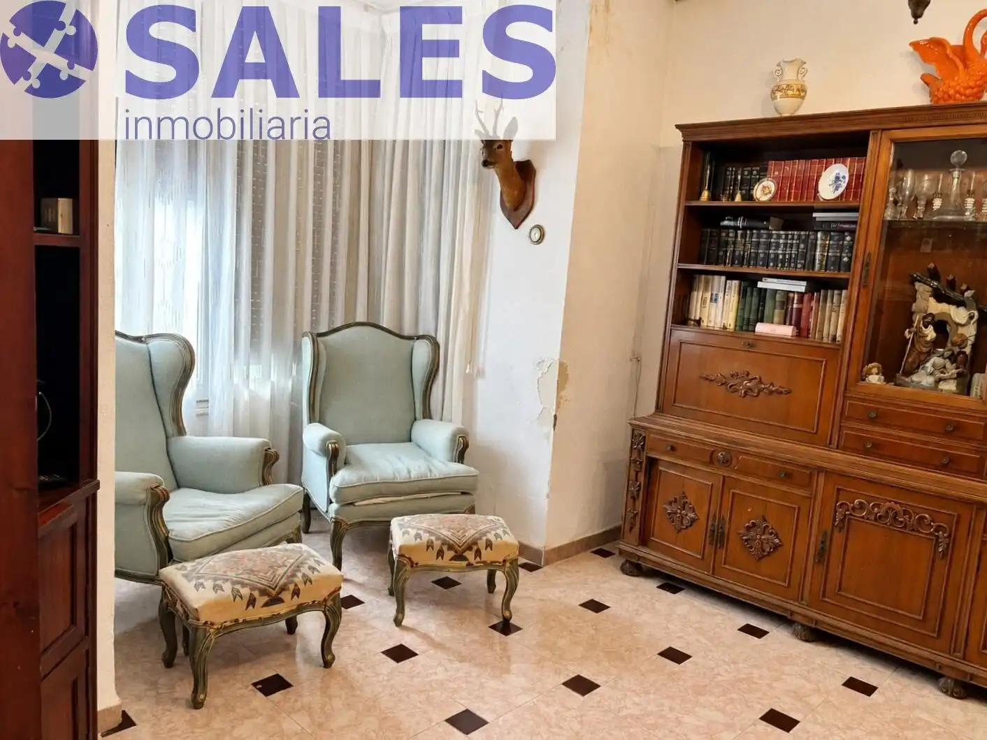 Sala de estar de Casa adosada en venta en Valencia con Jardín privado, Terraza y Trastero
