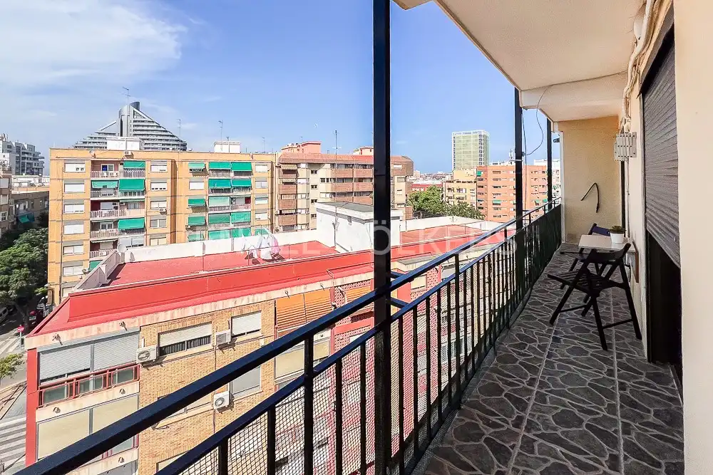 Vista exterior de Pis de lloguer en Valencia amb Aire condicionat, Calefacció i Terrassa