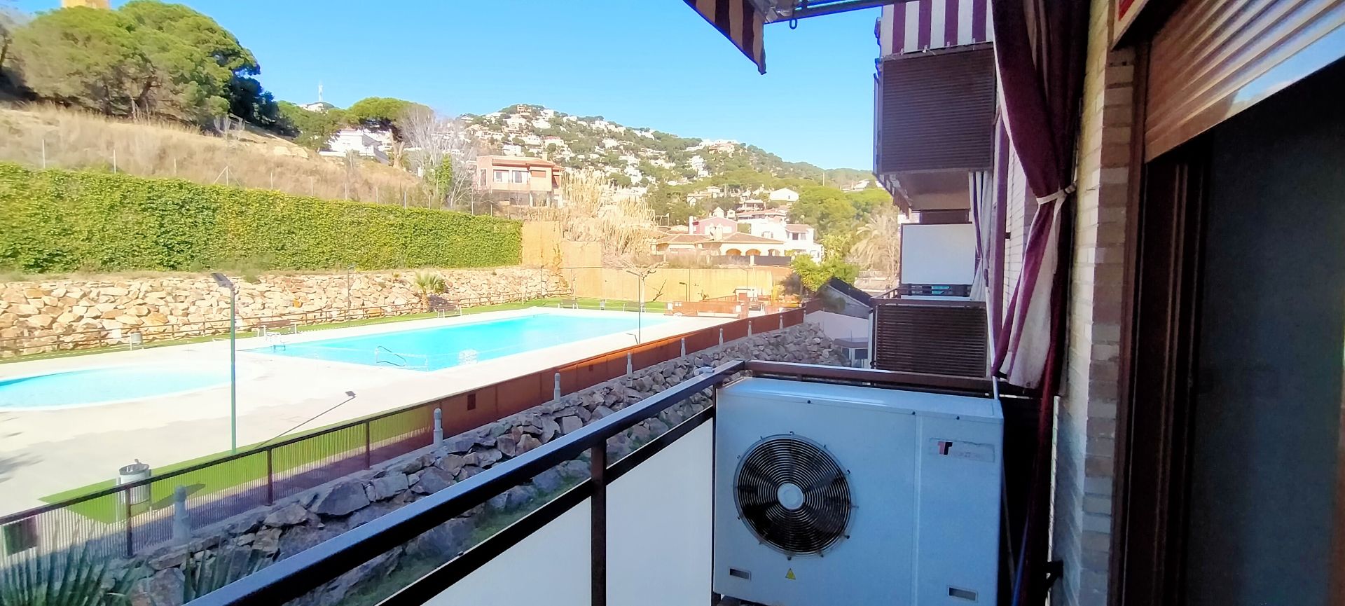 Swimming pool of Flat for sale in Lloret de Mar