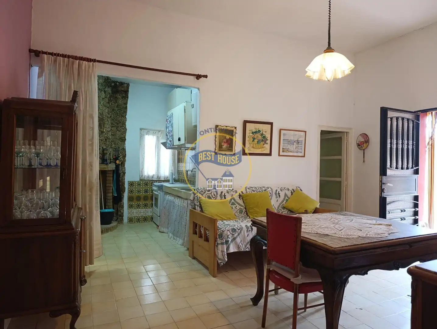 Menjador de Casa o xalet en venda en Ontinyent amb Jardí privat, Traster i Piscina