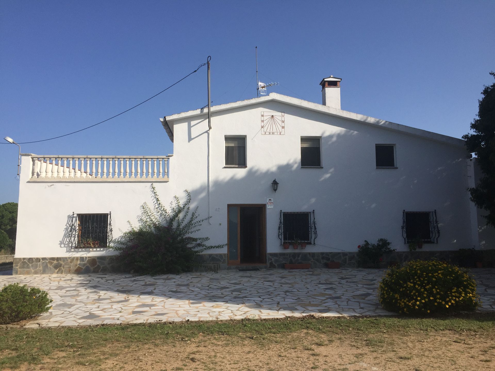 Vista exterior de Finca rústica en venta en Tordera con Jardín privado